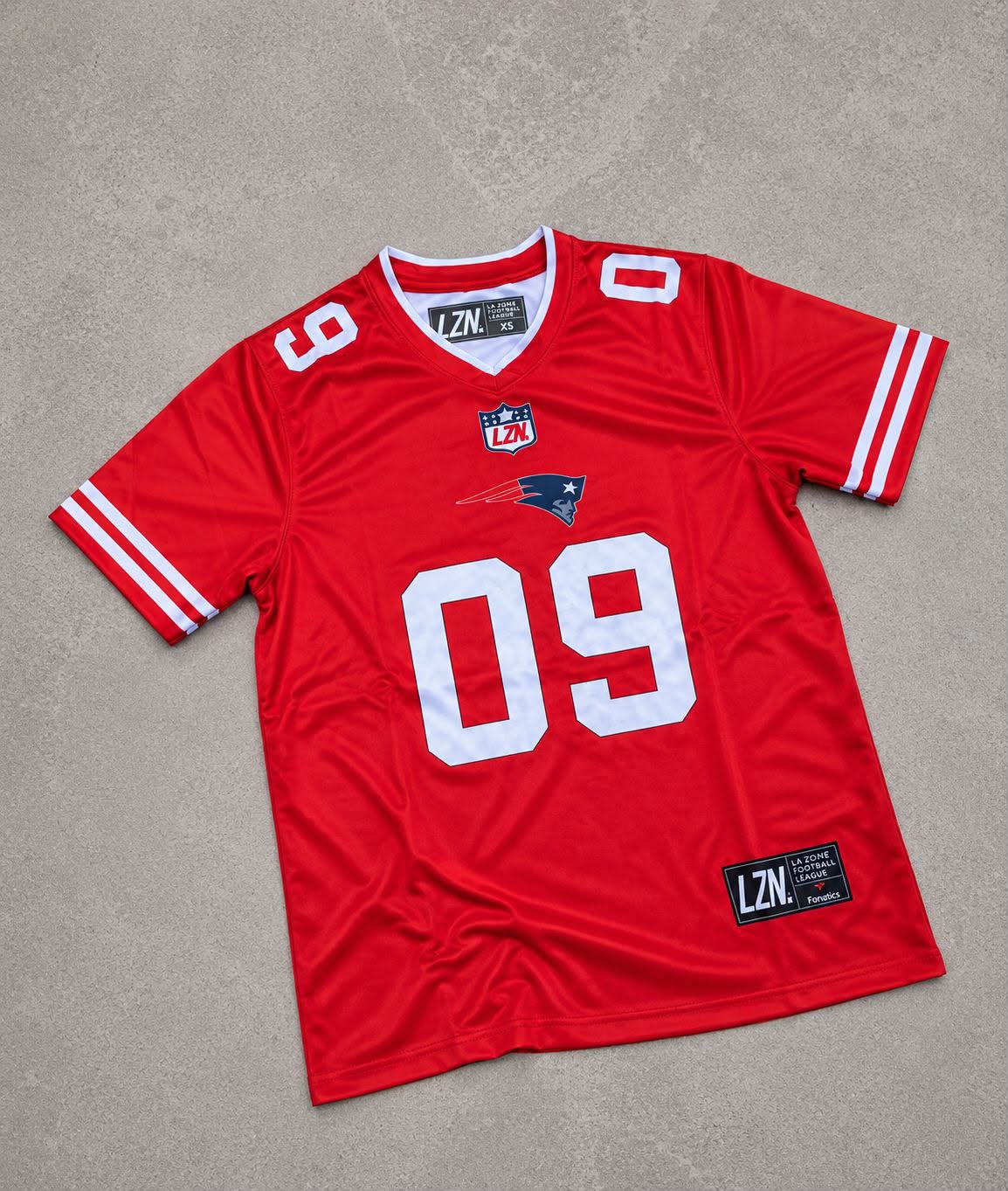 JERSEY Rouge"NFL COLLECTION"