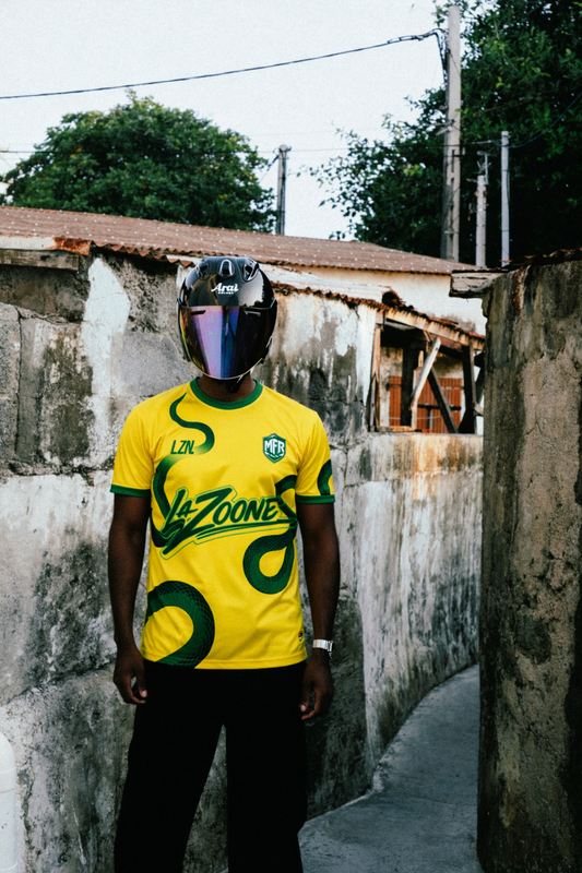 Maillot "LZN x MYFOOTRUN" - Jaune
