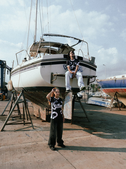 Maillot "LZN x MYFOOTRUN" - Noir