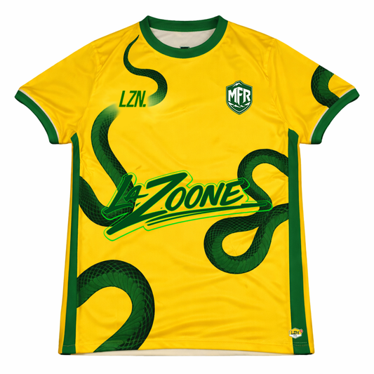 Maillot "LZN x MYFOOTRUN" - Jaune